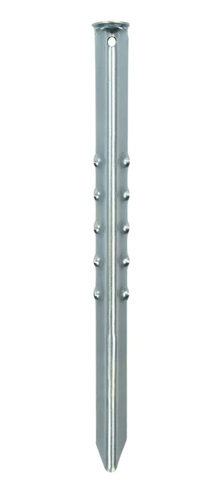 ProPlus 364628S Zelthering 40cm Metall geriffelt 2 Stück Zelt Zubehör