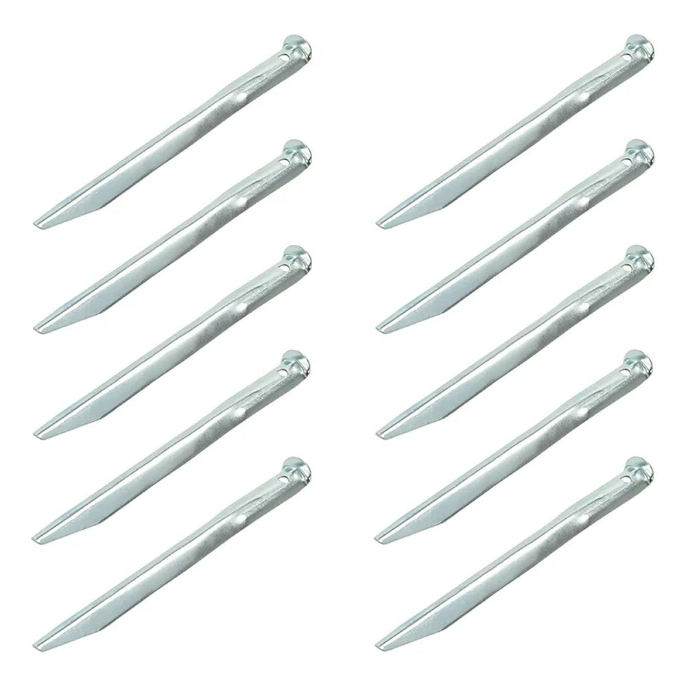 ProPlus 364645S Zelthering 22cm Metall halbrund 10 Stück Zelt Zubehör