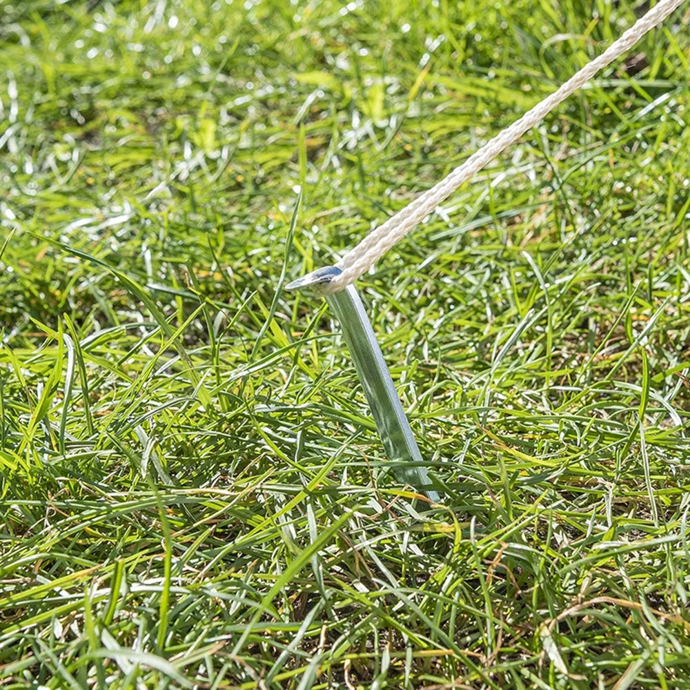 ProPlus 364646S Zelthering 30cm Metall halbrund 10 Stück Zelt Zubehör