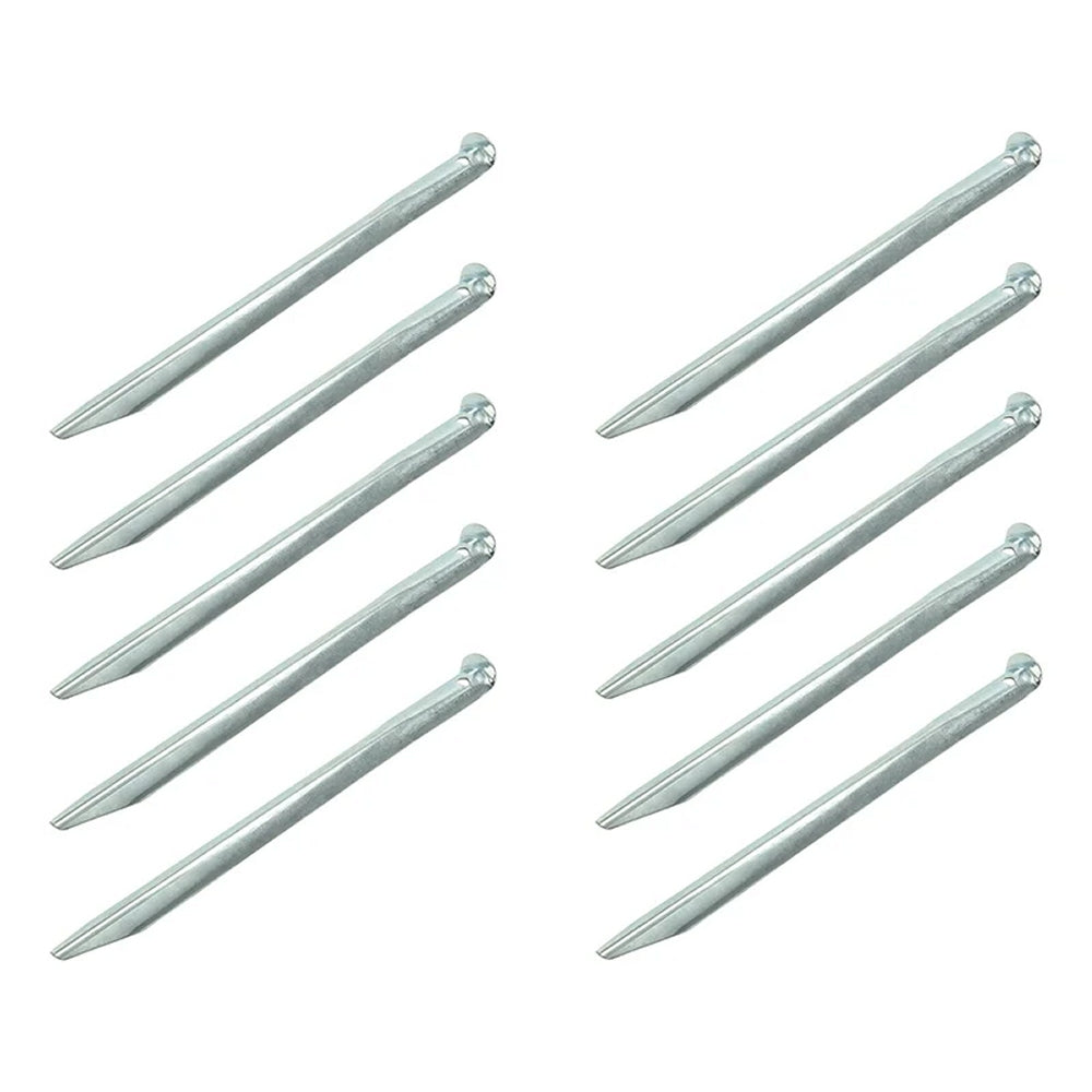 ProPlus 364646S Zelthering 30cm Metall halbrund 10 Stück Zelt Zubehör