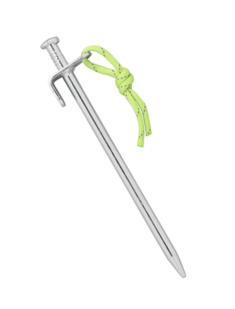 ProPlus 364661S 6 Stück Felsbodenheringe 20cm Verzinkter Stahl mit L-Haken Heavy Duty