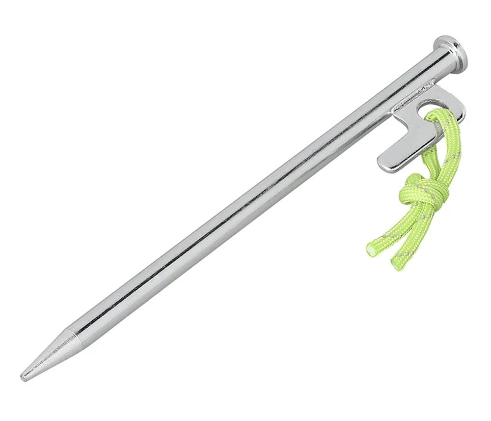 ProPlus 364662S 6 Stück Felsbodenheringe 20cm Verzinkter Stahl mit P-Haken Heavy Duty