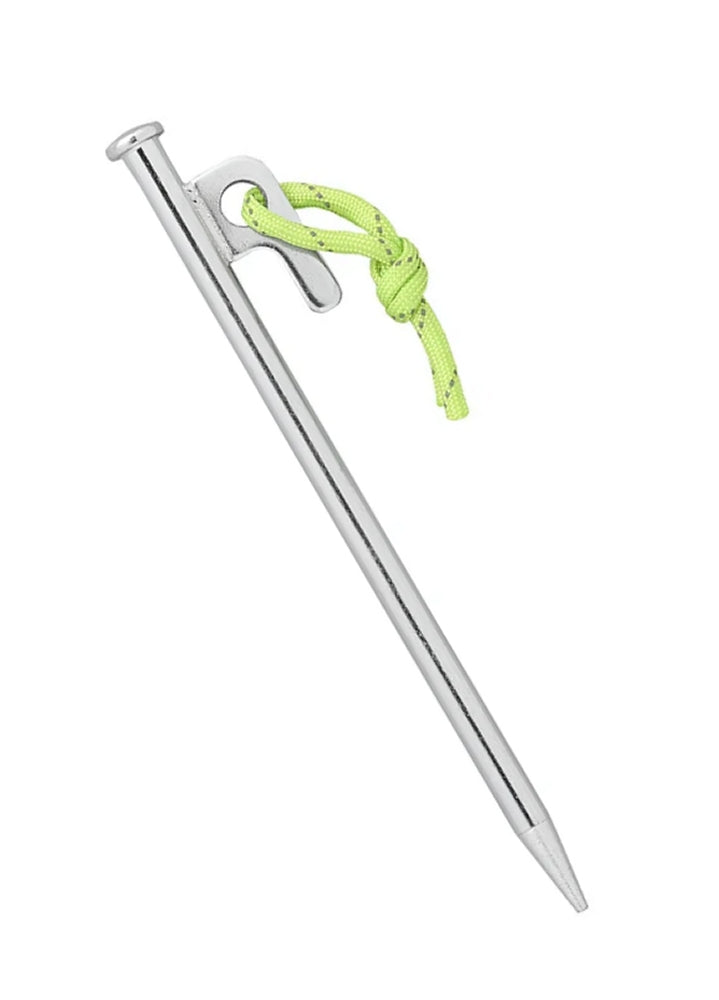 ProPlus 364662S 6 Stück Felsbodenheringe 20cm Verzinkter Stahl mit P-Haken Heavy Duty