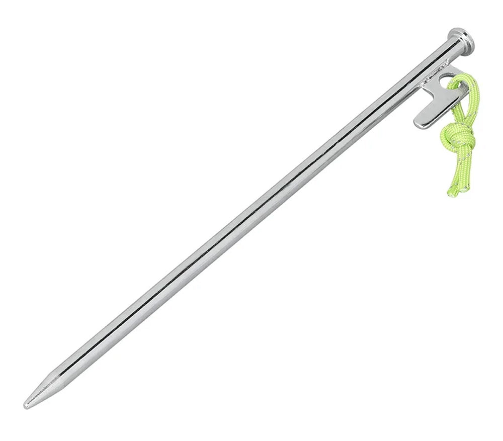 ProPlus 364662V01S 6 Stück Felsbodenheringe 30cm Verzinkter Stahl mit P-Haken Heavy Duty