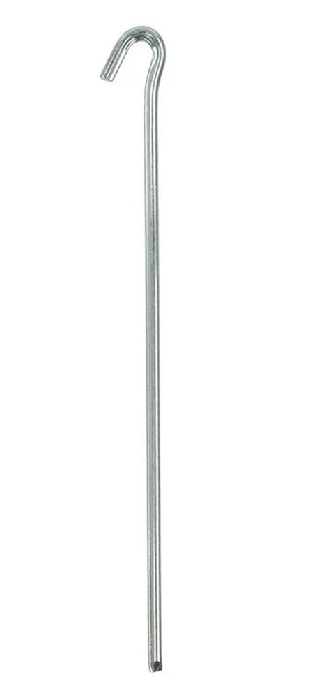 ProPlus 364669S Felsbodenhering 30cm Metall Dreieckig 6 Stück Zelt Zubehör
