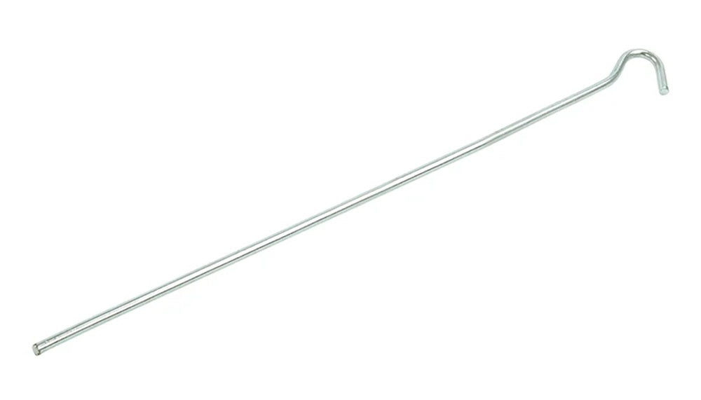 ProPlus 364686S 10 Stück Zelthering 30cm Metall mit offener Öse im Blister Zelt Zubehör