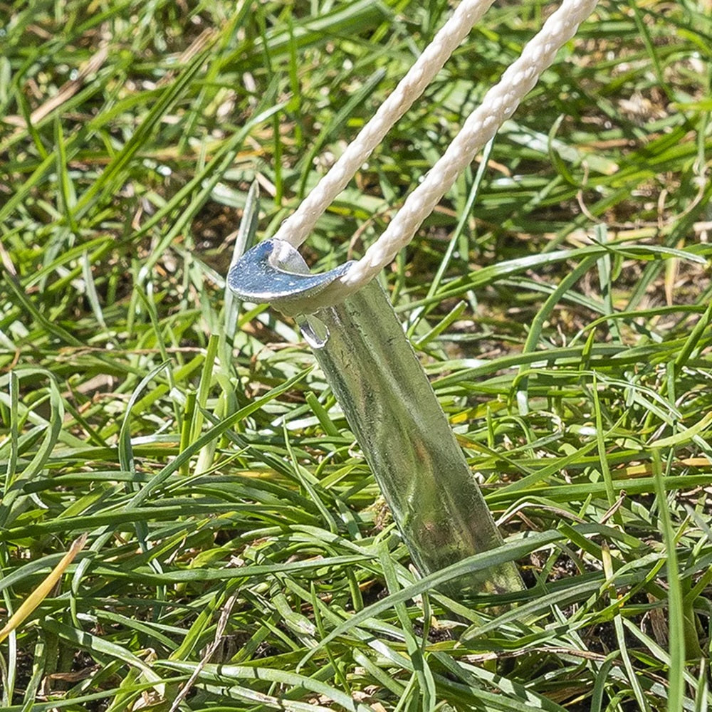 ProPlus 364745 Zelthering 22cm Aluminium halbrund Zelt Zubehör