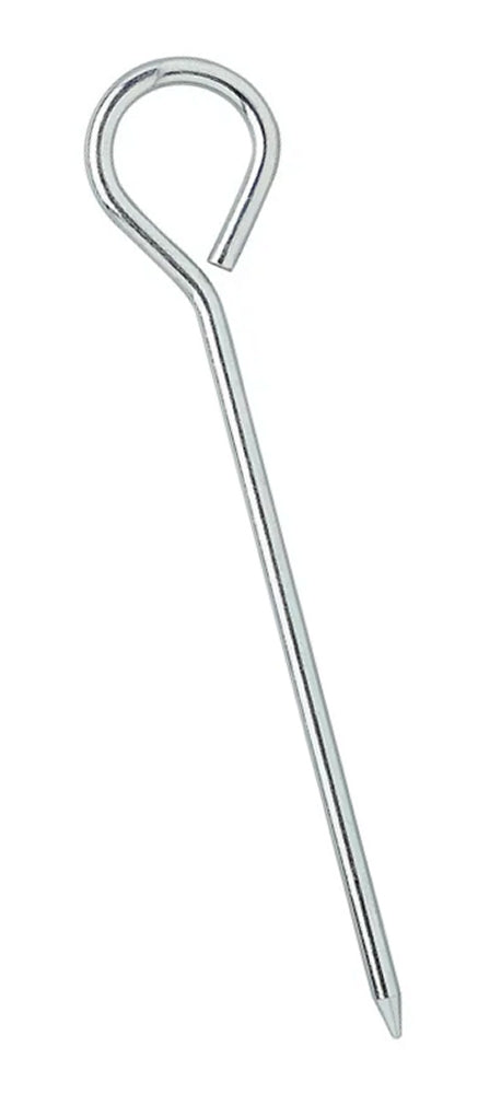 ProPlus 364784S Zelthering 19cm Aluminium mit geschlossener Öse 10 Stück