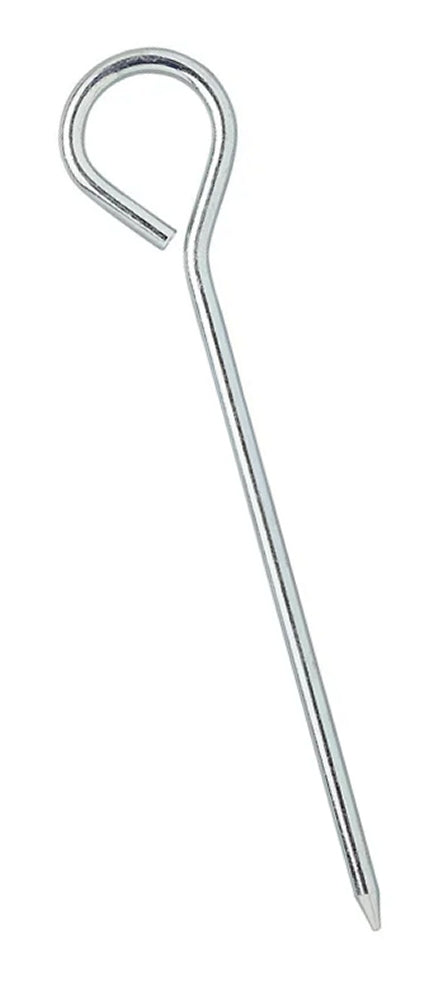 ProPlus 364784S Zelthering 19cm Aluminium mit geschlossener Öse 10 Stück