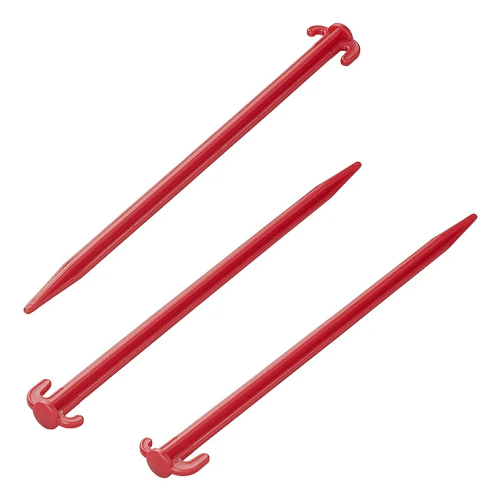 ProPlus 364826 Satz Zeltheringe 30cm Kunststoff 6 teilig Zelt Zubehör