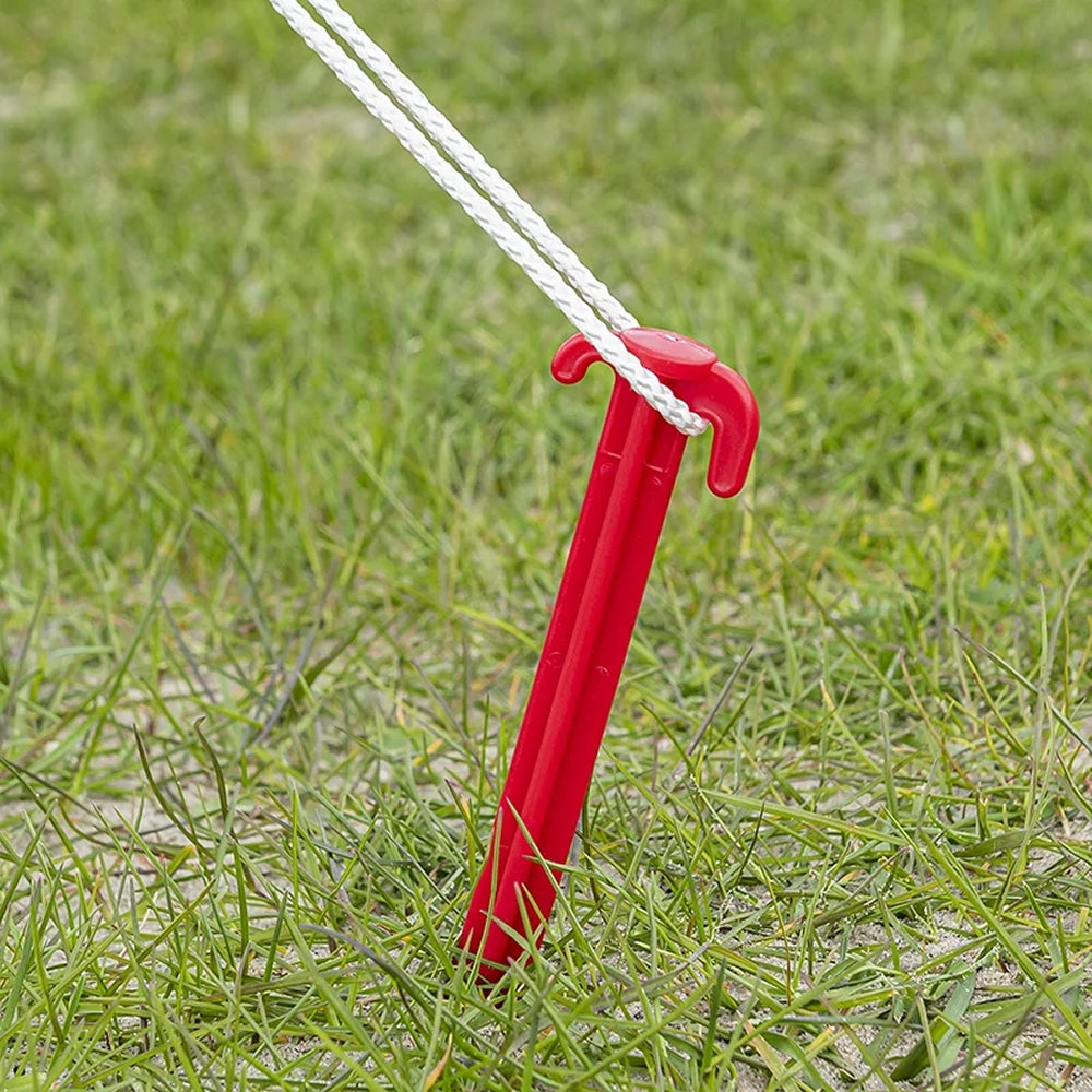 ProPlus 364826 Satz Zeltheringe 30cm Kunststoff 6 teilig Zelt Zubehör