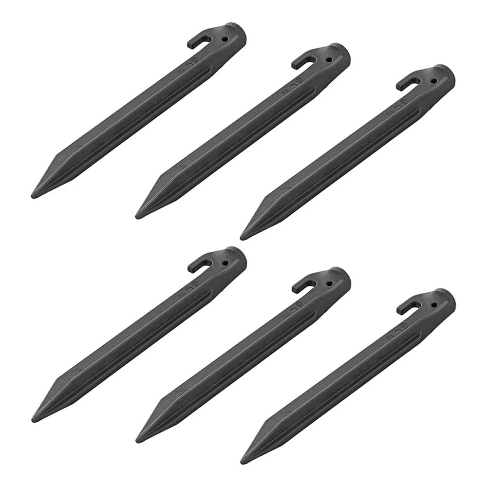 ProPlus 364834 Satz Zeltheringe 22,5cm Nylon 6 teilig Zelt Zubehör