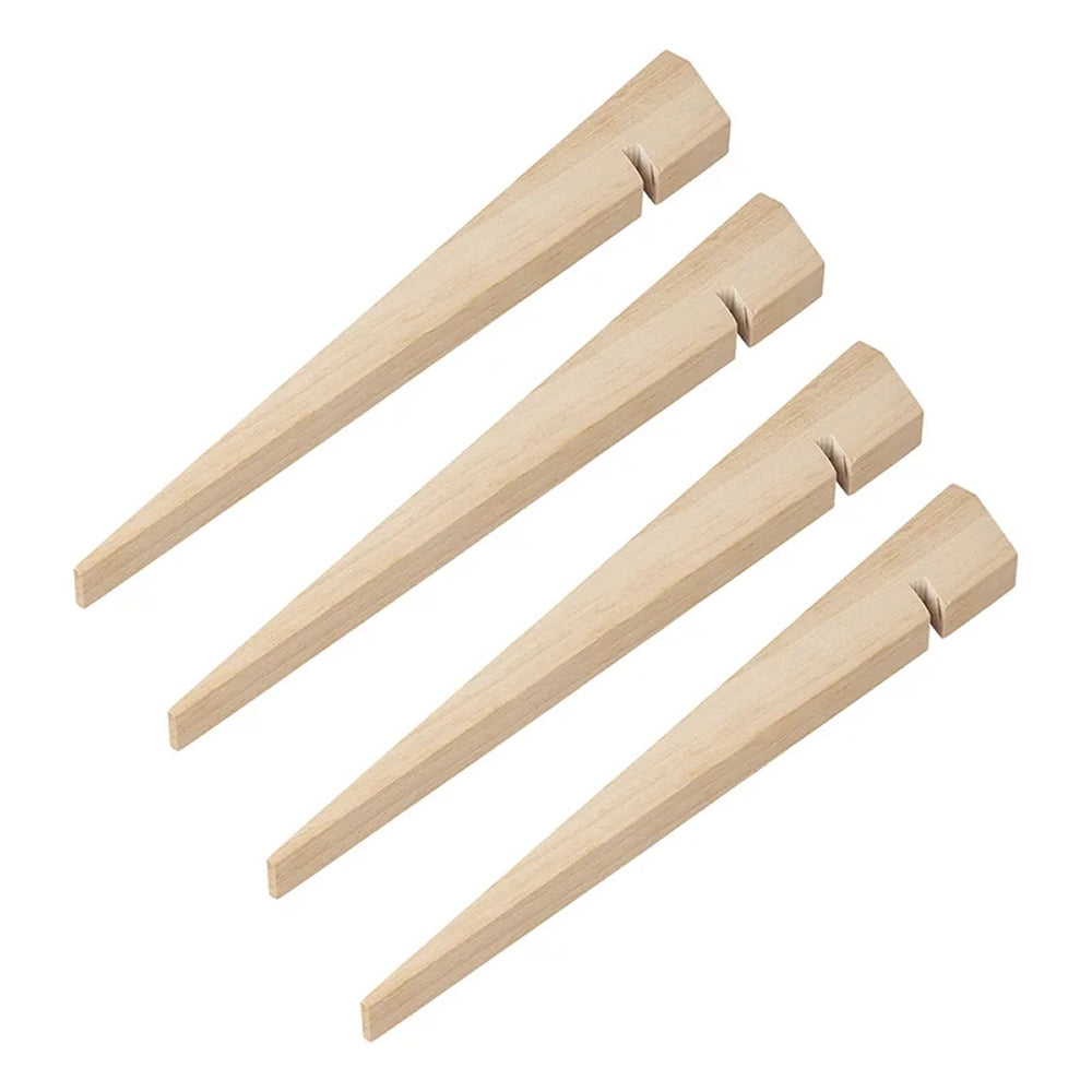 ProPlus 364852 Satz Zeltheringe 30cm Holz 4 teilig Zelt Zubehör