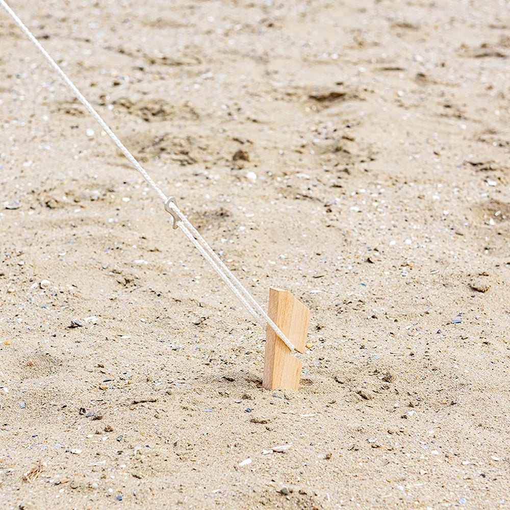 ProPlus 364852 Satz Zeltheringe 30cm Holz 4 teilig Zelt Zubehör