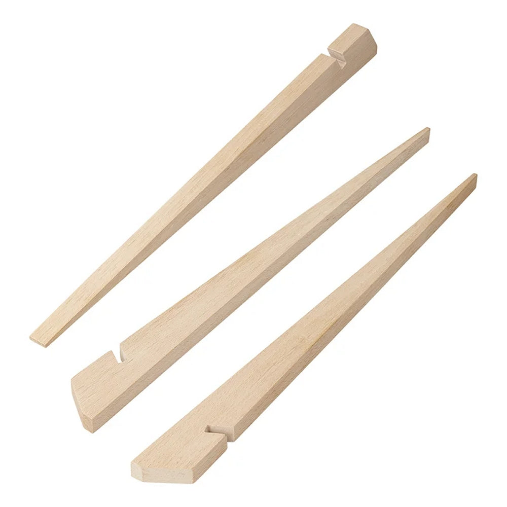 ProPlus 364854 Satz Zeltheringe 40cm Holz 4 teilig Zelt Zubehör