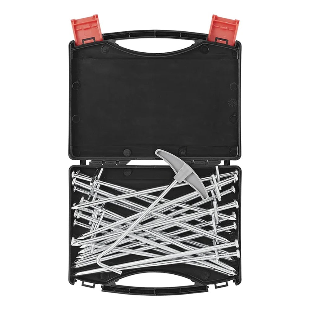 ProPlus 365014V01 Satz Felsbodenheringe 23cm Metall mit geschweißtem Querstift