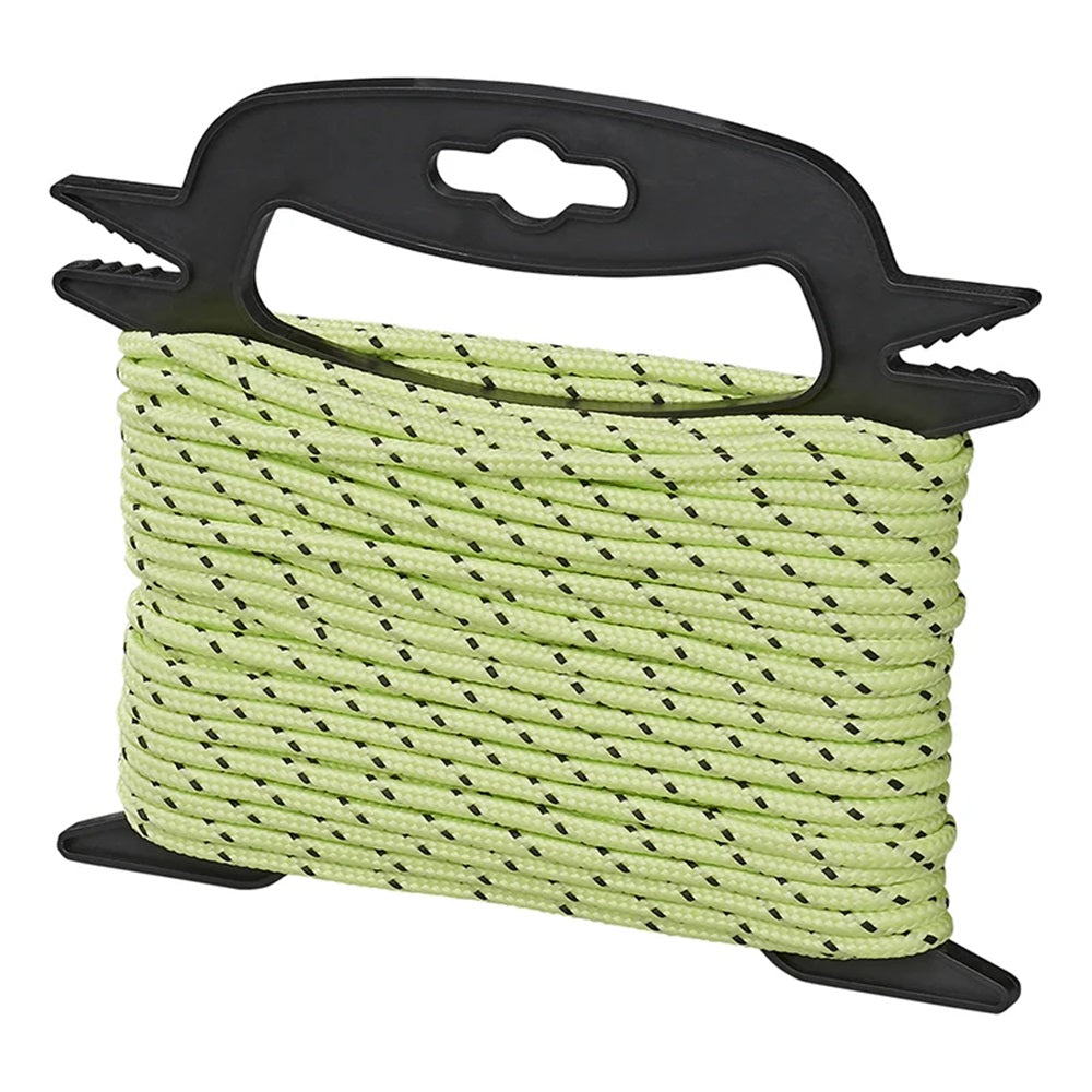 ProPlus 365236 Spannleine 4mm x 20m nachleuchtend auf Haspel Zelt Zubehör