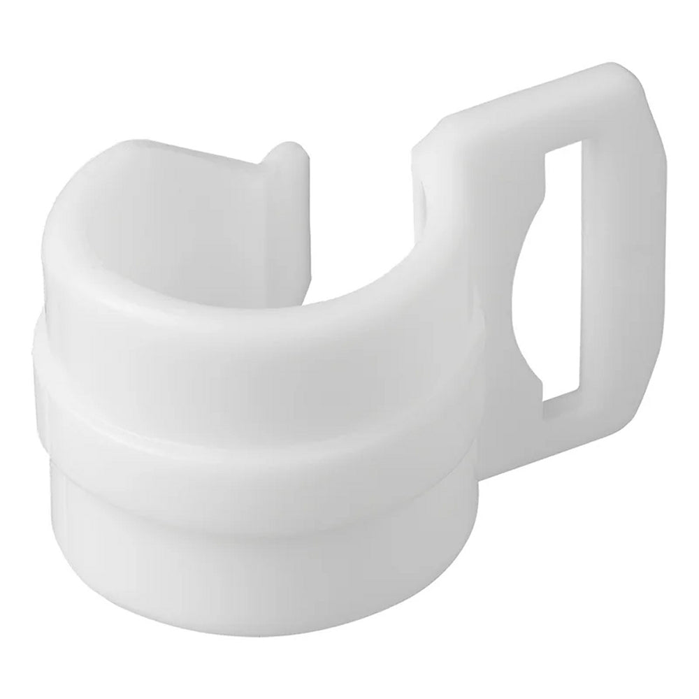 ProPlus 366482WHS Zeltschelle für Zeltstange 20-25mm mit Schlitz weiß 4 Stück