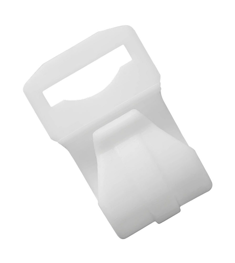 ProPlus 366482WHS Zeltschelle für Zeltstange 20-25mm mit Schlitz weiß 4 Stück