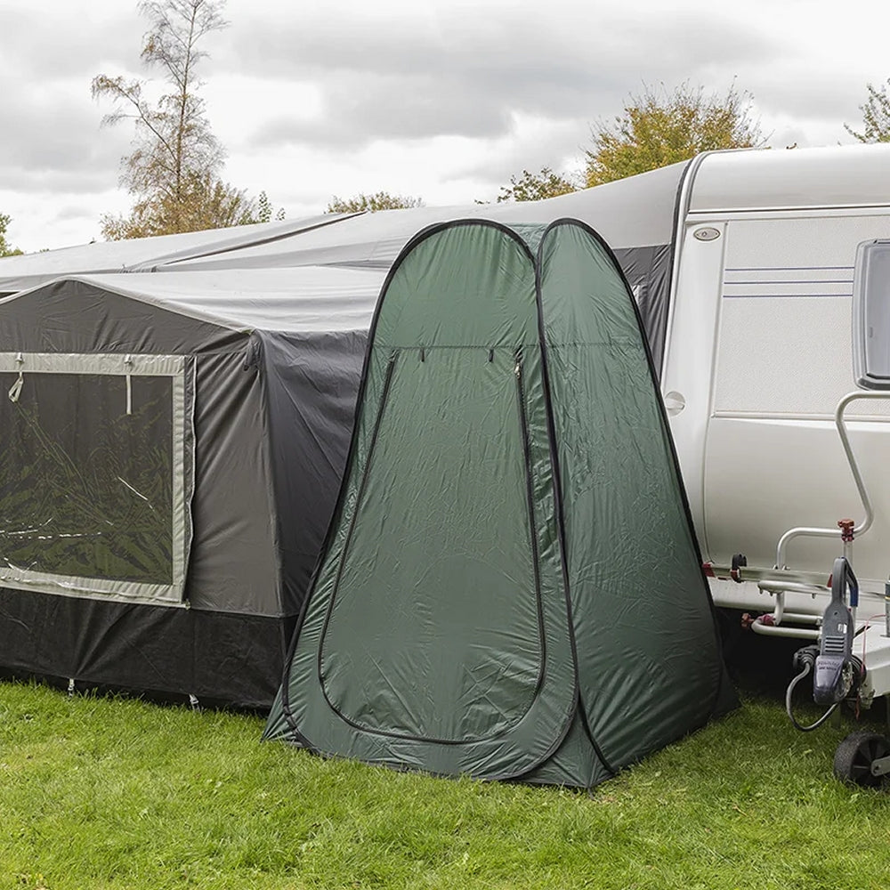 ProPlus 368056 Pop Up Zelt Universalzelt Camping zum Umziehen und Dusc