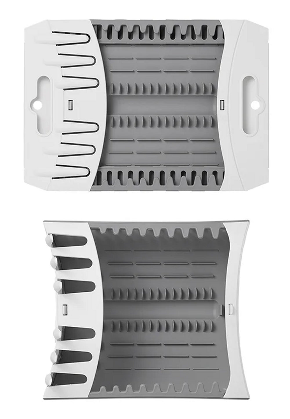 ProPlus 370300 Geschirrtrockner aus Kunststoff faltbar für 9 Teller Camping