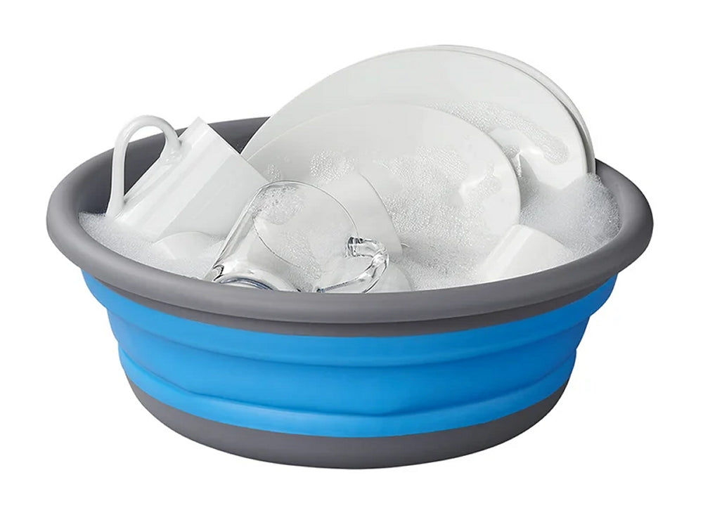 ProPlus 370305 Spülschüssel rund faltbar 9 Liter Camping Waschschüssel