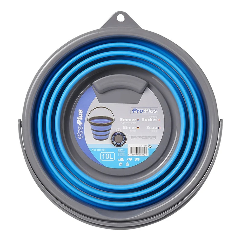 ProPlus 370307 Eimer 10 Liter faltbar Camping Falteimer Campingeimer