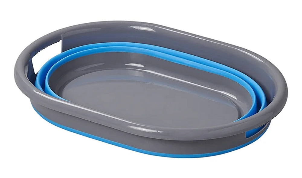 ProPlus 370311 Wäschekorb 17 Liter faltbar Camping Klappkorb Campingkorb