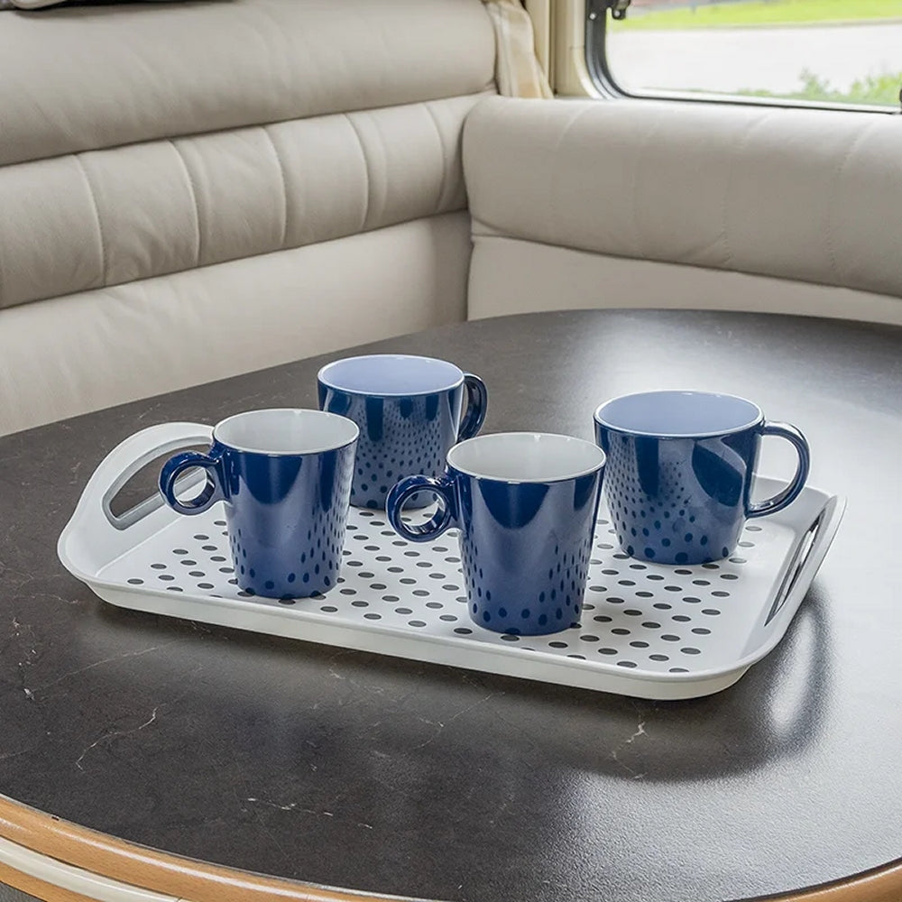 ProPlus 370320 Tablett mit Anti Rutsch Campingtablett Camping