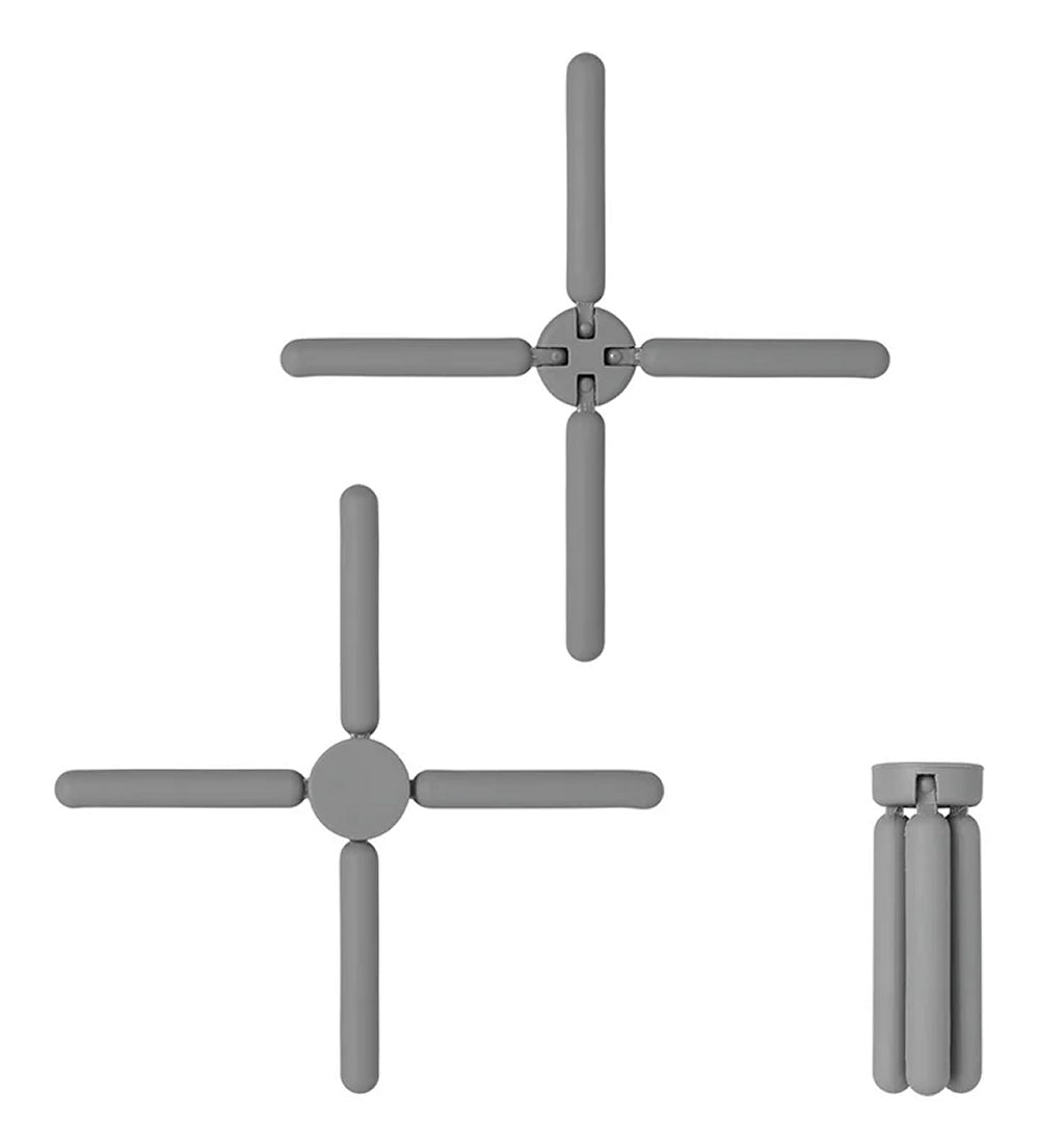 ProPlus 370332 Untersetzer faltbar Topfuntersetzer Silikon Camping