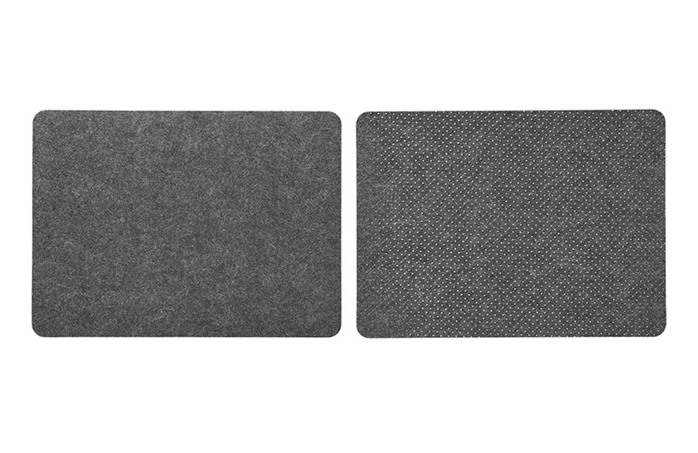 ProPlus 370334V01 2 Stück Tischset Untersetzer Filz 33 x 45cm Camping