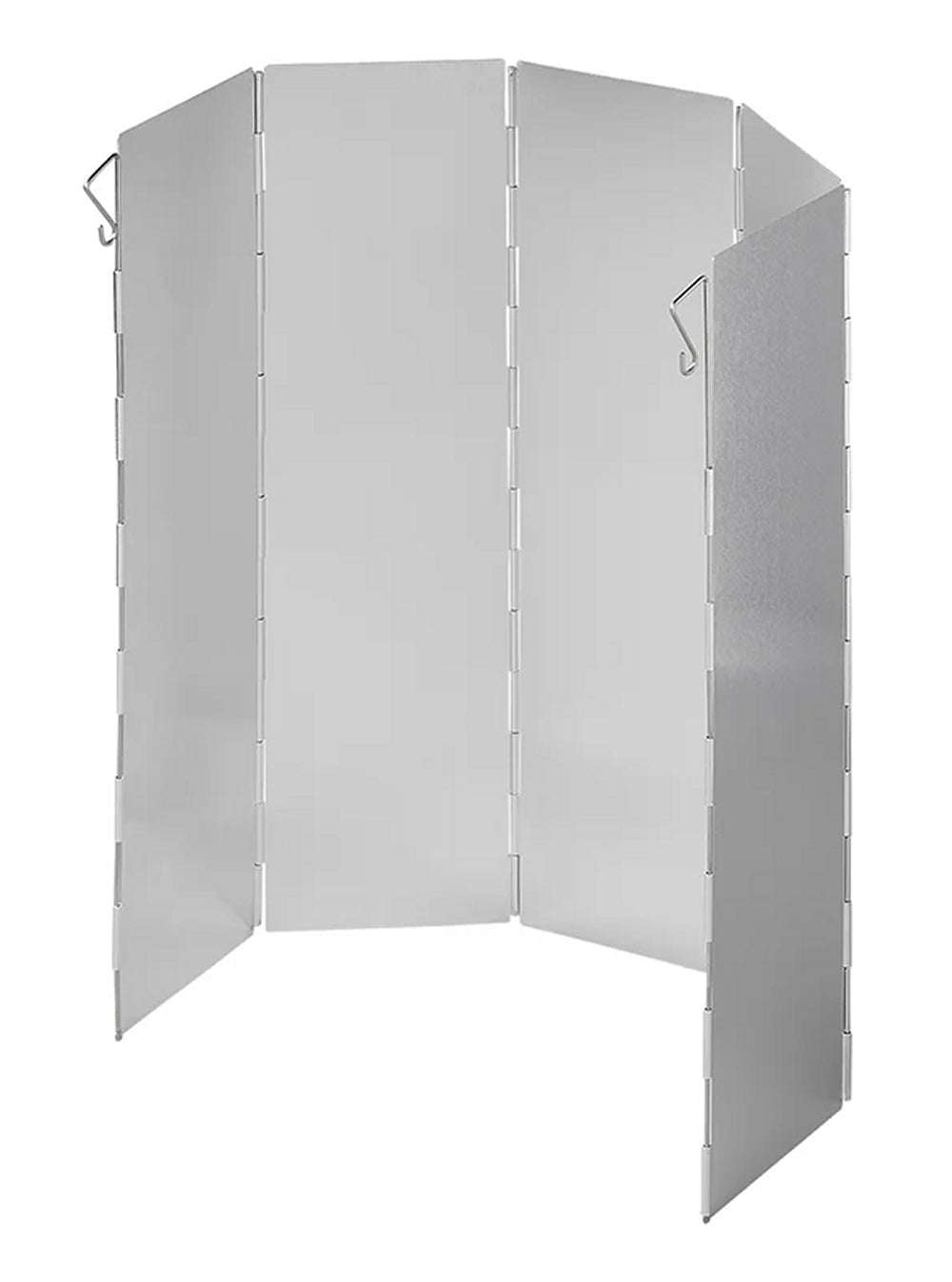 ProPlus 370340V01 Koch Windschutz faltbar Aluminium 49 x 36cm 5 teilig Camping Kochen