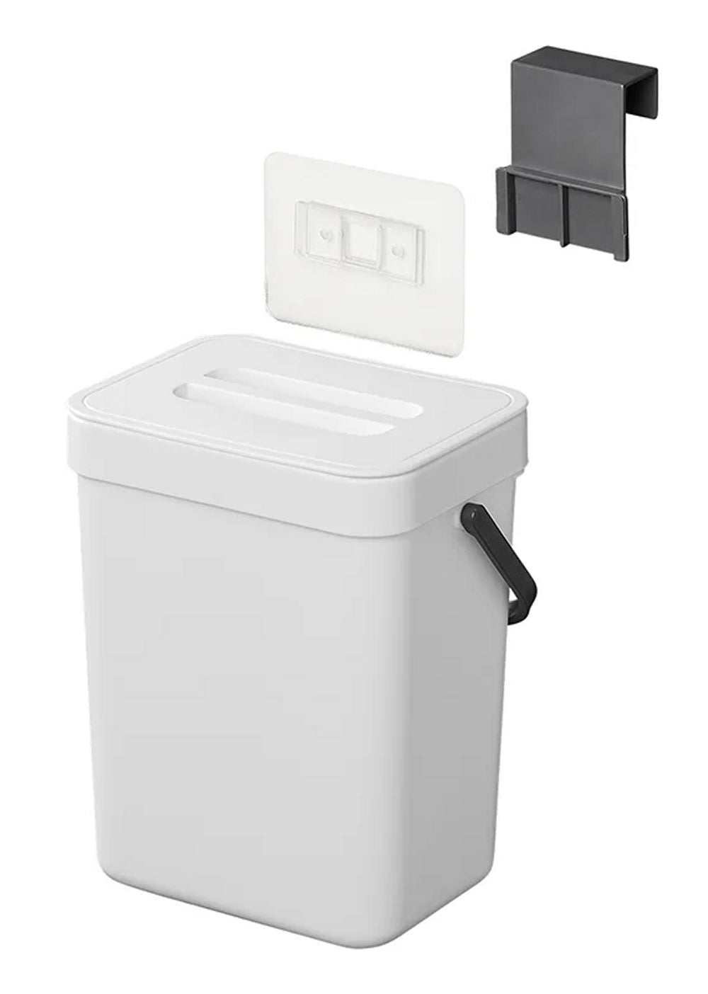 ProPlus 370404 Abfalleimer 3 Liter mit Deckel für Wohnwagen Wohnmobil Mülleimer