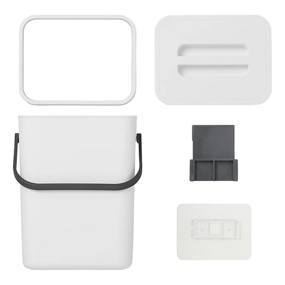 ProPlus 370404 Abfalleimer 3 Liter mit Deckel für Wohnwagen Wohnmobil Mülleimer