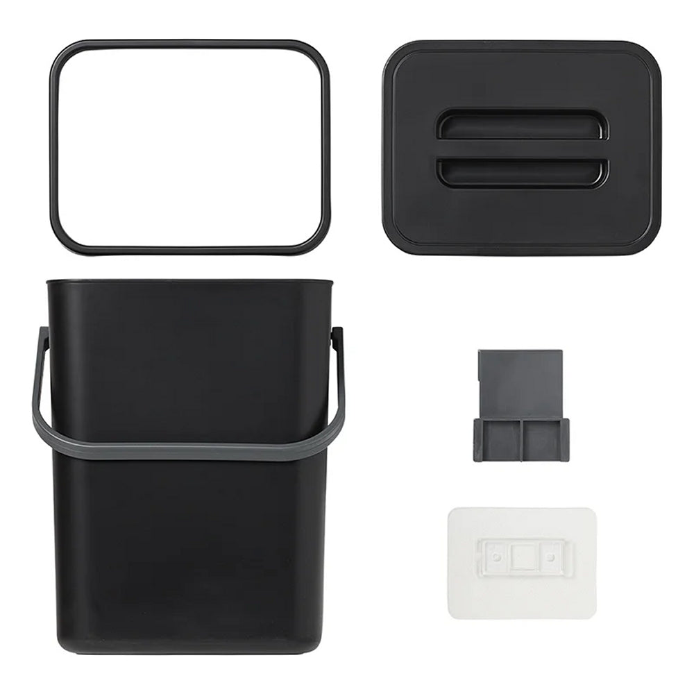 ProPlus 370404V01 Abfalleimer 5 Liter mit Deckel für Wohnwagen Wohnmobil Mülleimer