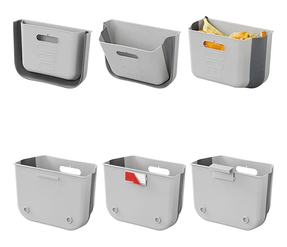 ProPlus 370405 Abfalleimer 6 Liter faltbar für Wohnwagen Wohnmobil Mülleimer