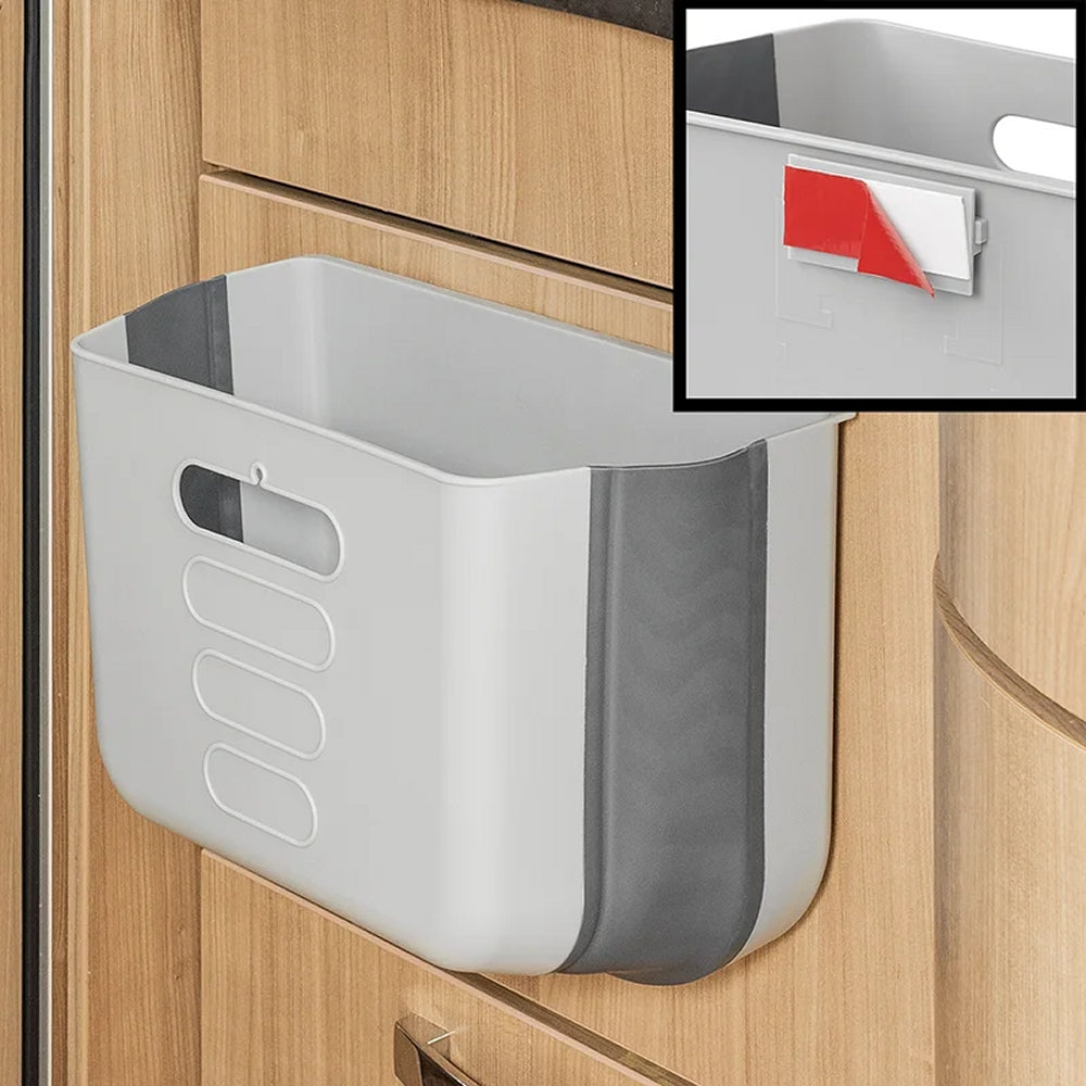 ProPlus 370405 Abfalleimer 6 Liter faltbar für Wohnwagen Wohnmobil Mülleimer