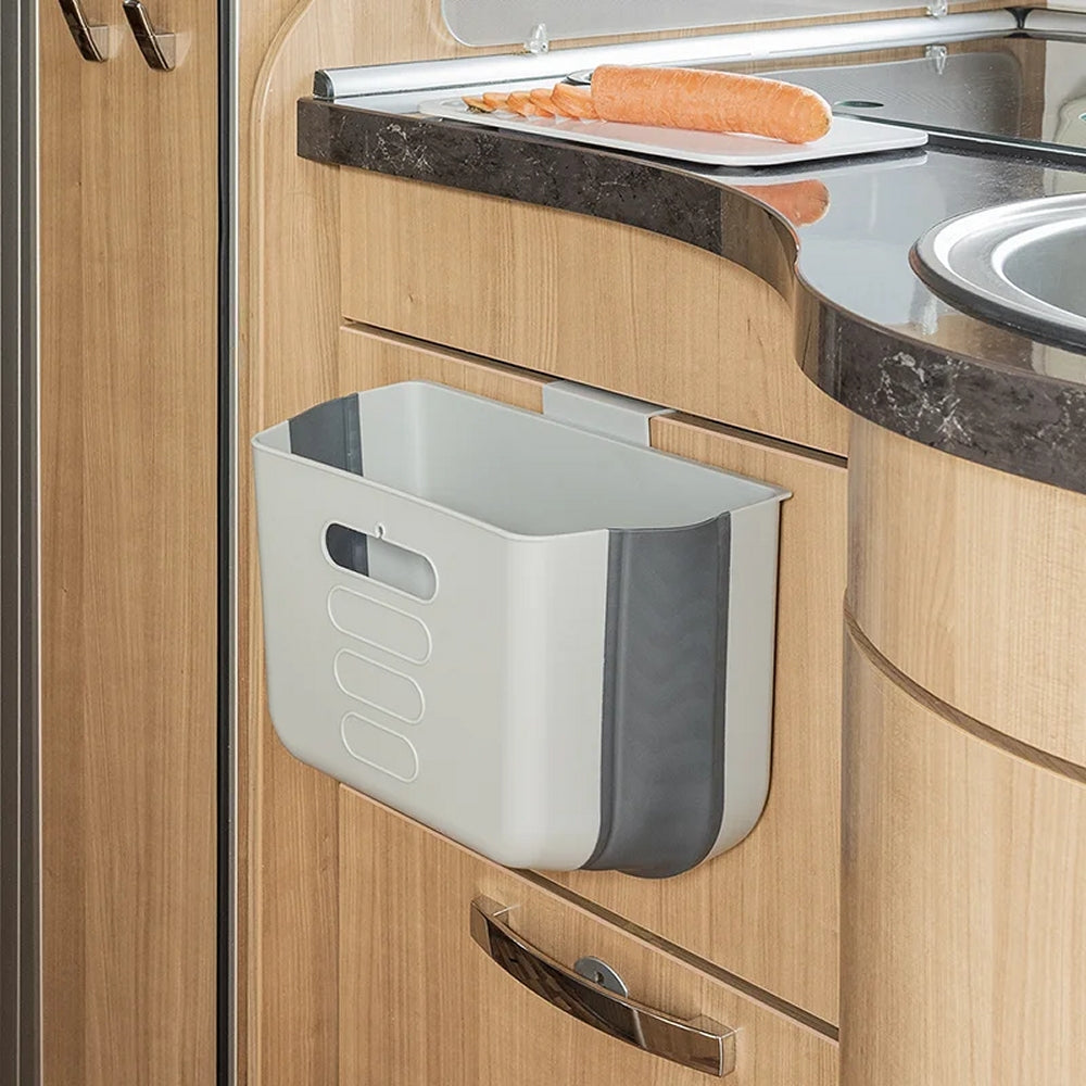 ProPlus 370405 Abfalleimer 6 Liter faltbar für Wohnwagen Wohnmobil Mülleimer