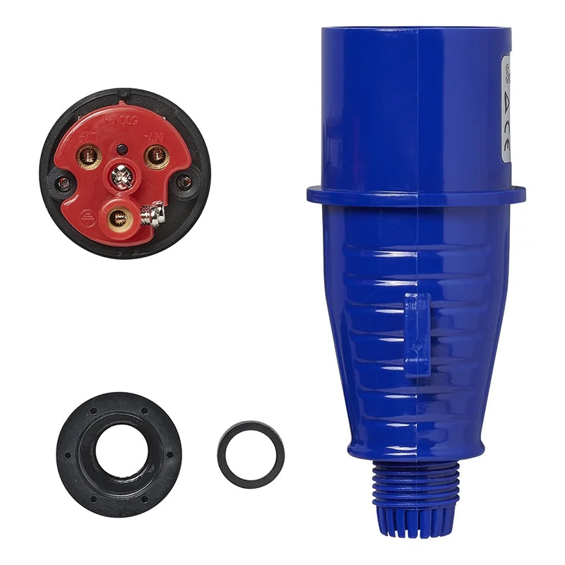 ProPlus 373500V01 CEE Stecker 3 polig 16 Ampere IP44 Anhängerstecker