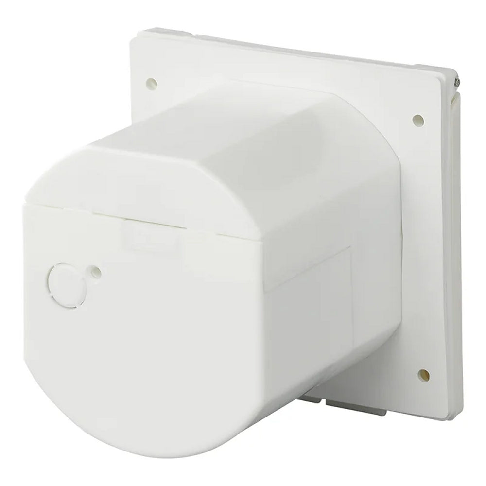 ProPlus 343504 CEE Einspeisestecker Einbau eckig weiss Einbaustecker