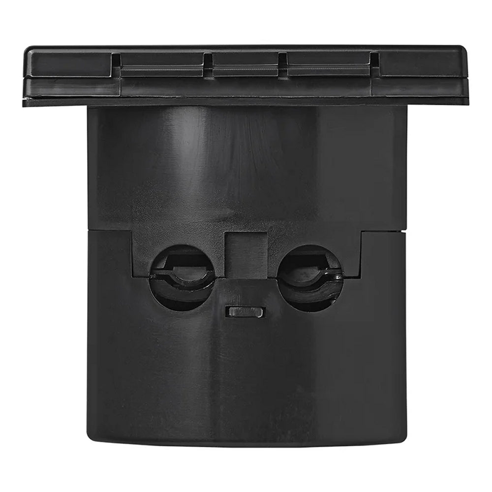 ProPlus 373504BK CEE Einspeisestecker Einbau eckig schwarz Einbaustecker