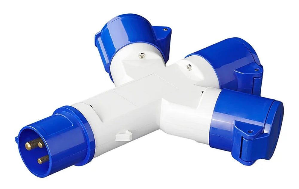 ProPlus 373516 CEE 3-fach Verteiler 16A Stromverteiler Splitter