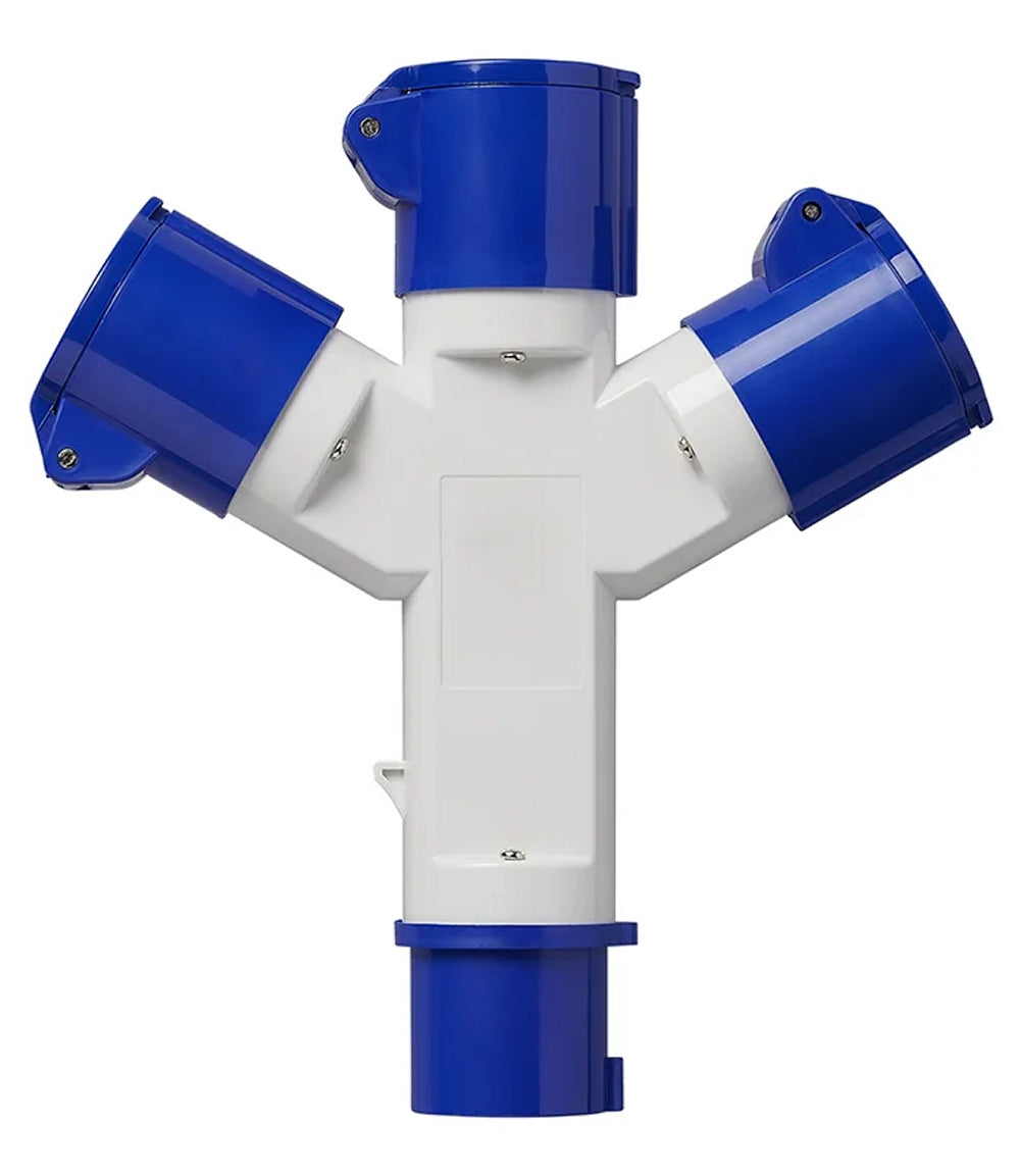 ProPlus 373516 CEE 3-fach Verteiler 16A Stromverteiler Splitter