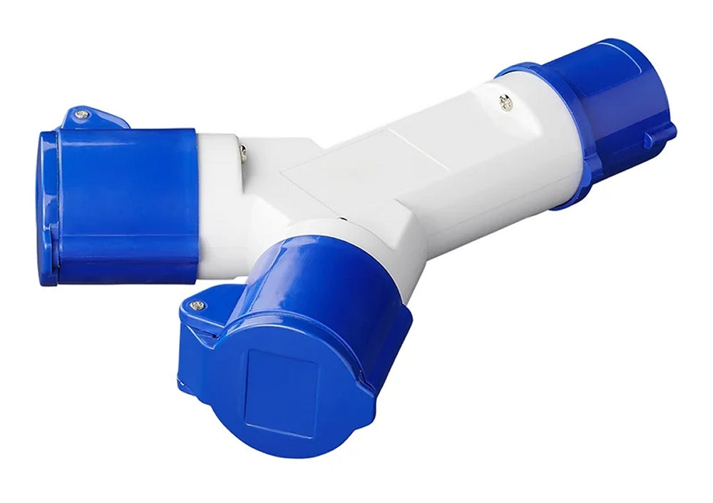 ProPlus 373516V01 CEE 2-fach Verteiler 16A Stromverteiler Splitter