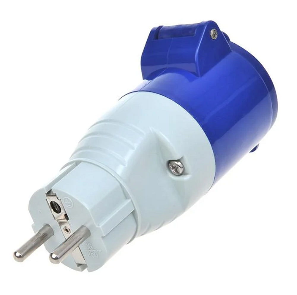 ProPlus 373518 Adapter von Schuko Stecker nach CEE Steckdose 16 Ampere 230 Volt