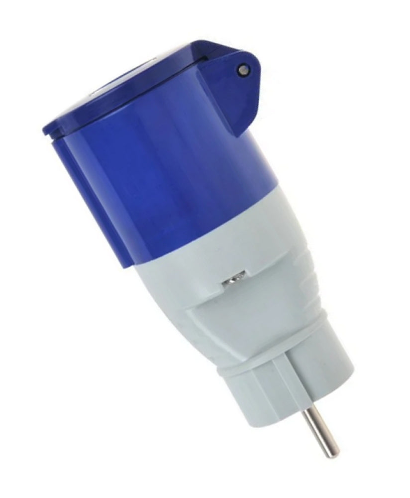 ProPlus 373518 Adapter von Schuko Stecker nach CEE Steckdose 16 Ampere 230 Volt