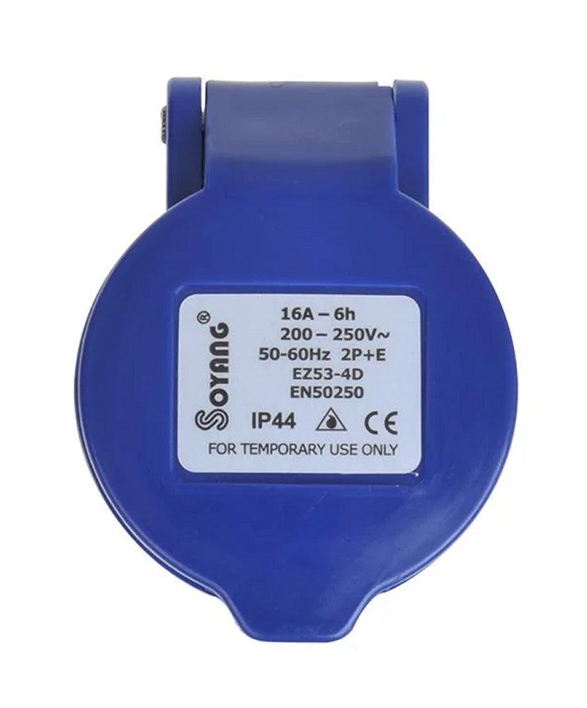 ProPlus 373518 Adapter von Schuko Stecker nach CEE Steckdose 16 Ampere 230 Volt