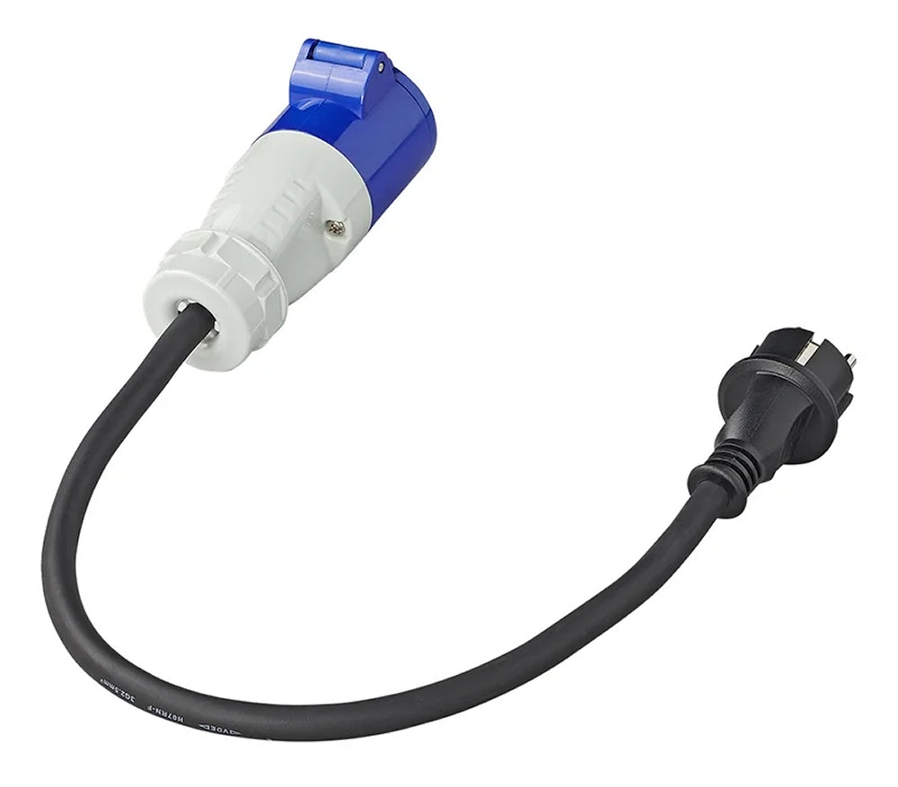 ProPlus 373526DE Adapterkabel 40cm 3x2,5mm² von Schuko Stecker nach CEE Steckdose