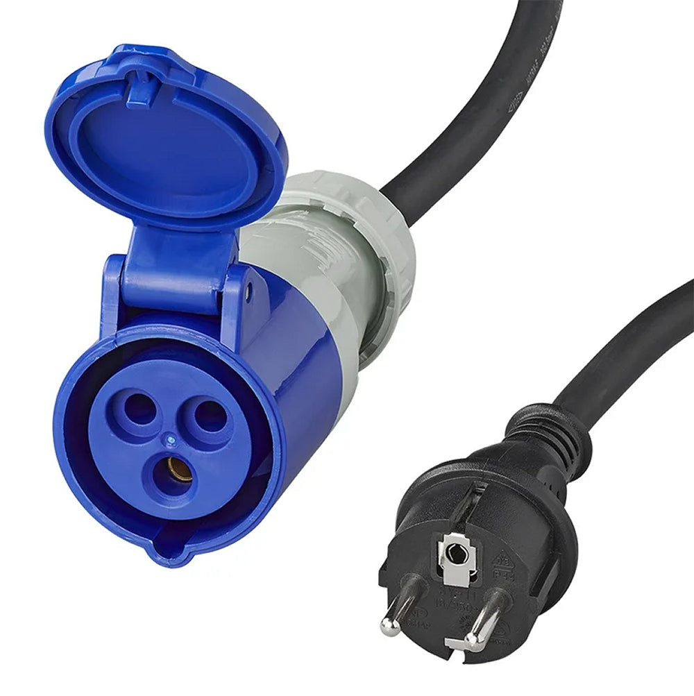 ProPlus 373526DE Adapterkabel 40cm 3x2,5mm² von Schuko Stecker nach CEE Steckdose