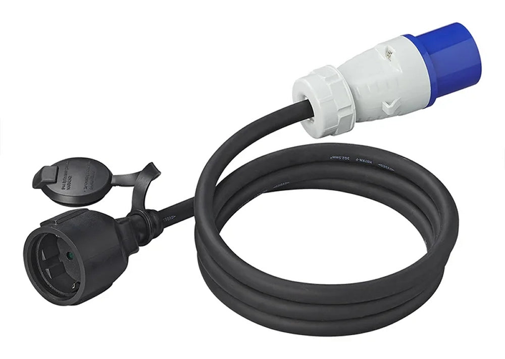 ProPlus 373530DE Adapterkabel 1,5m 3x2,5mm² von CEE Stecker nach Schuko Steckdose